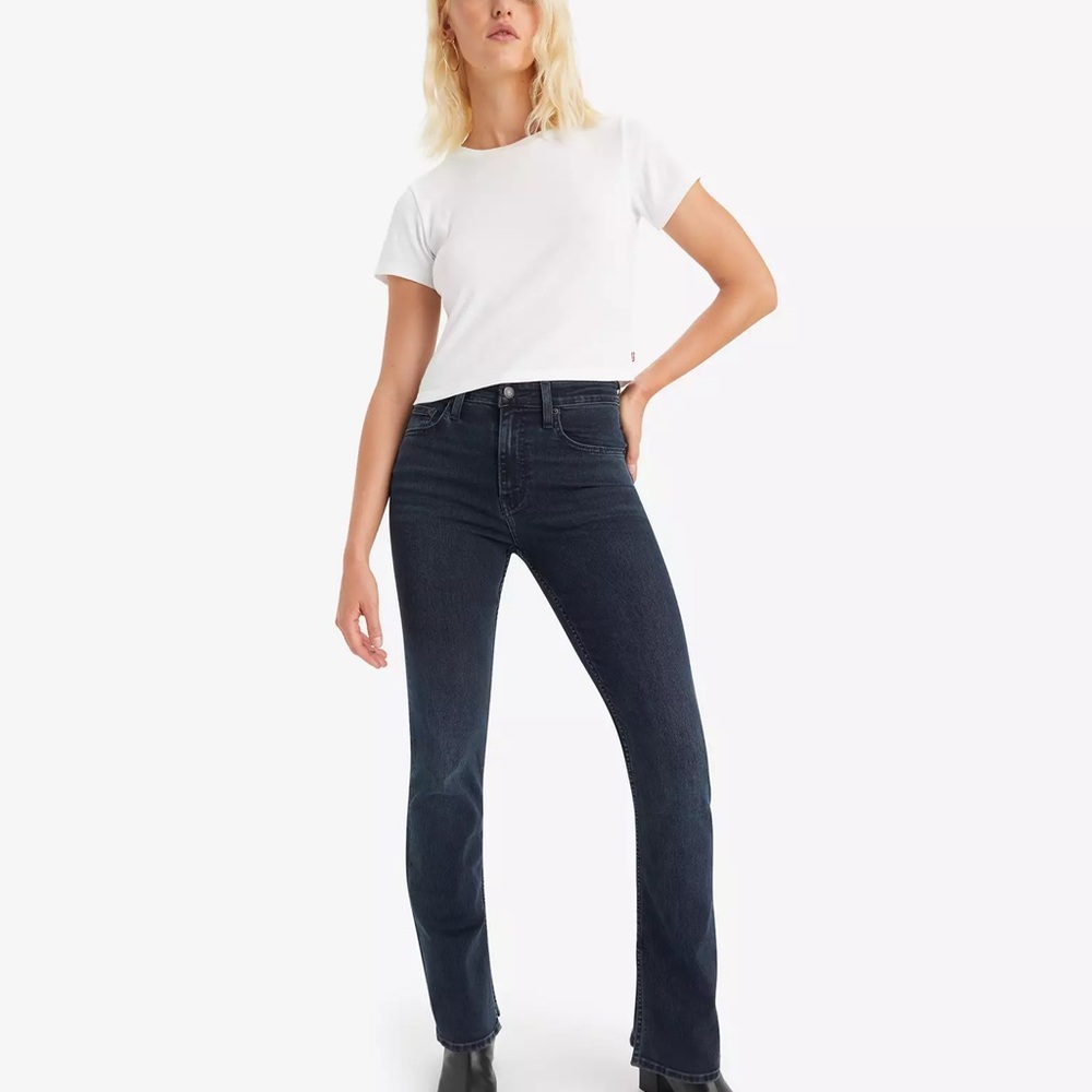 Levi's Women's 725 High Rise Bootcut Slit Jeans
